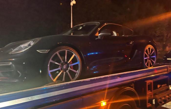 une Porsche interceptée à 240 km/h sur l’A40