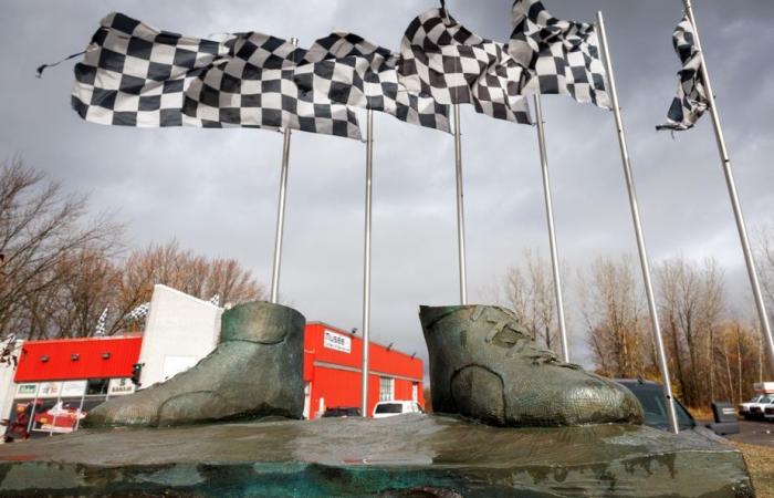 Statue de Gilles Villeneuve volée