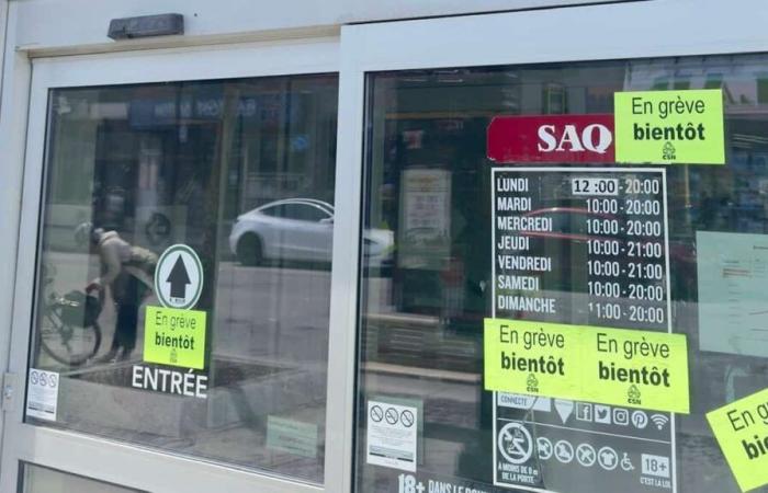 Les employés de la SAQ de nouveau en grève lundi