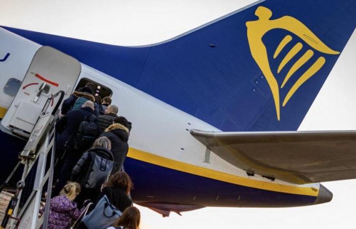 Ryanair prévoit de transporter moins de passagers que prévu l’année prochaine