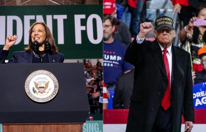 « Trump fatigué », « Harris optimiste », prolifération de post-it… La folle fin de campagne présidentielle américaine