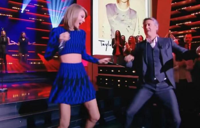 Antoine de Caunes se souvient avec humour de sa danse endiablée avec Taylor Swift