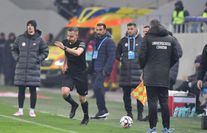 Incroyables accusations contre l’arbitre de Craiova