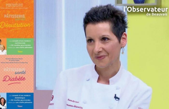 La chef pâtissière Sandrine Baumann sort 2 nouveaux livres avec des recettes adaptées, l’un sur le diabète et l’autre sur la malnutrition