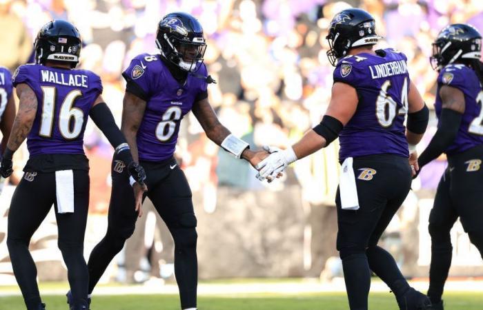 Lamar Jackson mène la déroute des Ravens avec une note de passeur parfaite