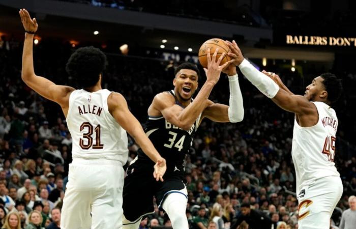 Giannis Antetokounmpo ne jouera pas lors du match revanche contre Cleveland