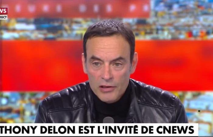 Anthony Delon évoque l’héritage de son père Alain Delon