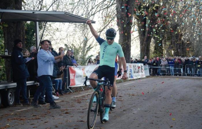 Lucas Dubau brille au cyclo-cross des remparts