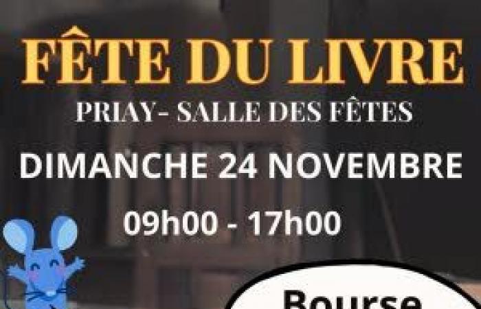 Fête du livre : bourse et rencontres : Rencontre, conférence à Priay