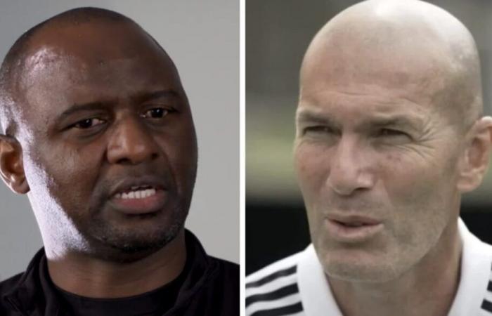 20 ans plus tard, Patrick Vieira revient sur l’attitude de Zinédine Zidane dans le groupe : « Pour être honnête…