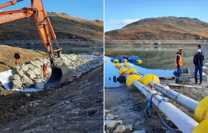 le barrage du Lac Blanc à 2 400 m d’altitude sera détruit après des fuites détectées