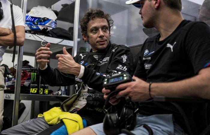 Valentino Rossi s’ouvre après son essai avec la BMW Hypercar