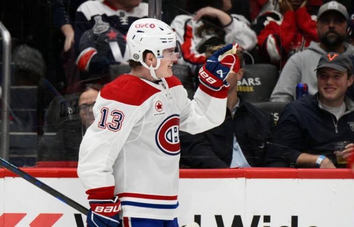 La première Coupe Molson de Cole Caufield