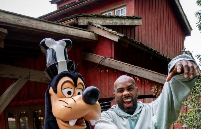 Teddy Riner en visite à Disneyland Paris • DisneylandParis News