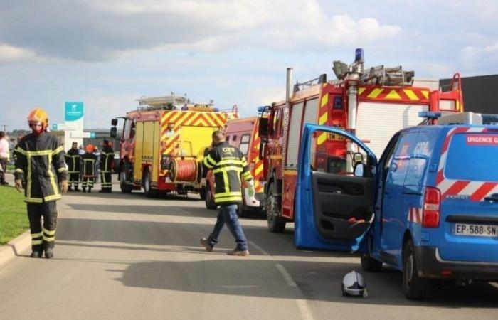 neuf maisons évacuées, un homme retrouvé inconscient