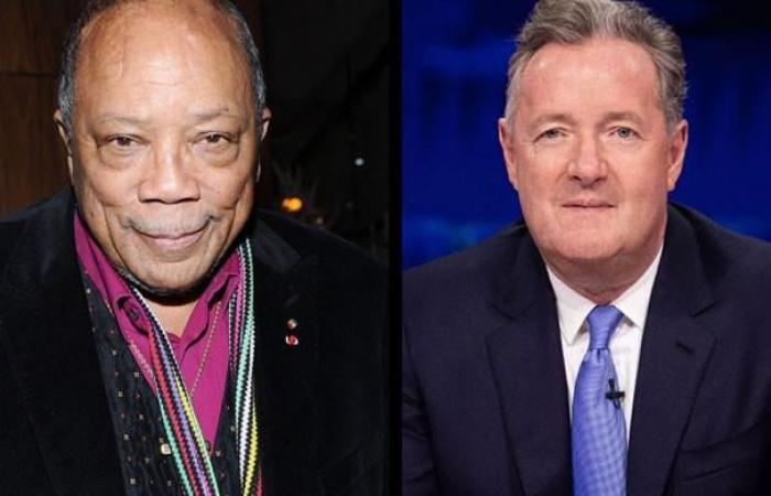 Piers Morgan rend un émouvant hommage à Quincy Jones