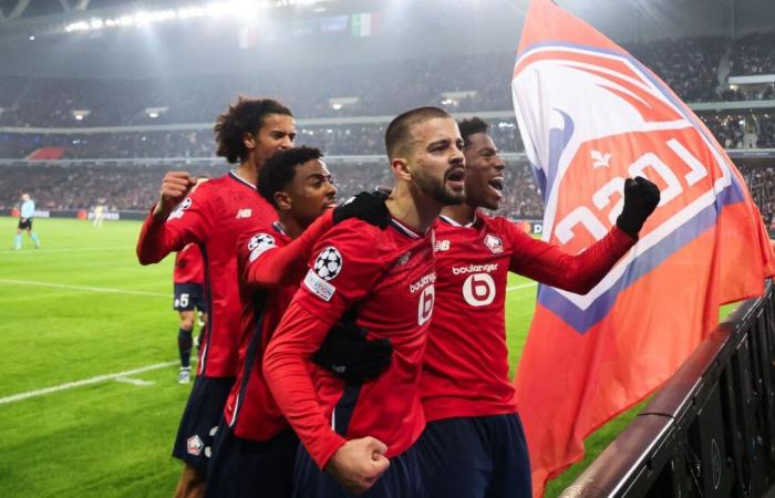 Quel régal ce contre-modèle Zhegrova-David, et le Losc prend l’avantage (1-0)… Lucas Chevalier déjà bouillant…