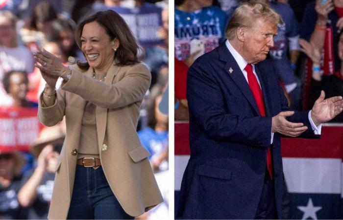 duel au coude à coude entre Kamala Harris et Donald Trump, États clés, résultats, suivez avec nous les élections