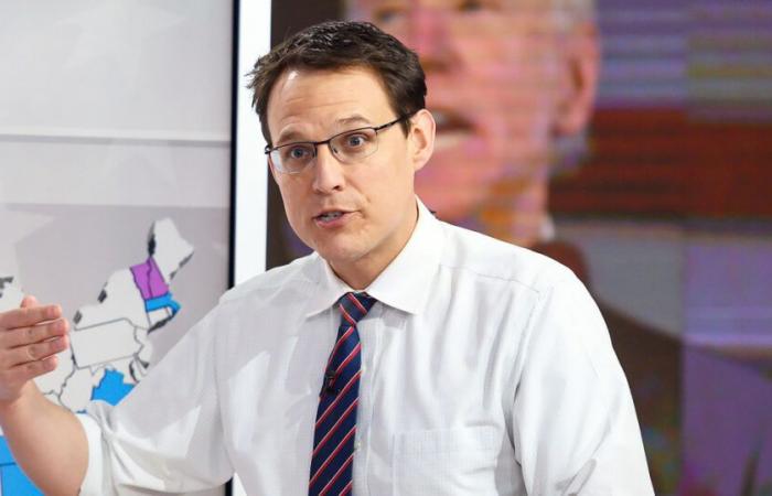 Ce que Steve Kornacki mange et boit pendant la semaine électorale