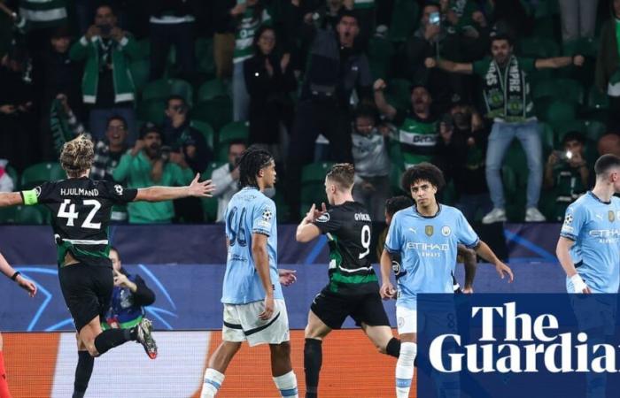 Le Sporting de Rúben Amorim frappe Manchester City avec un triplé de Gyökeres