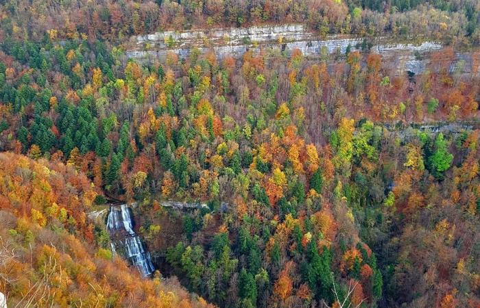 sous l’automne flamboyant, les paysages du Jura dévoilent des couleurs incroyables