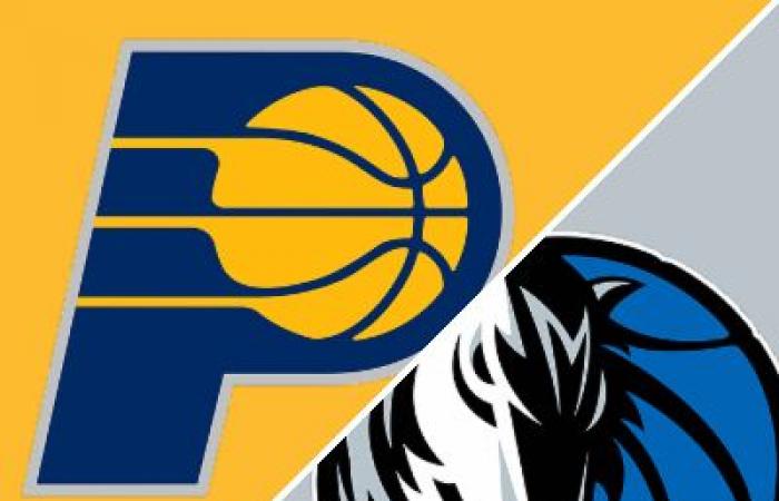 Pacers 134-127 Mavericks (4 novembre 2024) Récapitulatif du match