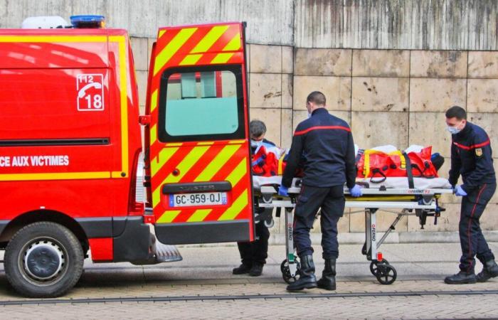 Il tombe plusieurs mètres dans une benne avant d’être secouru