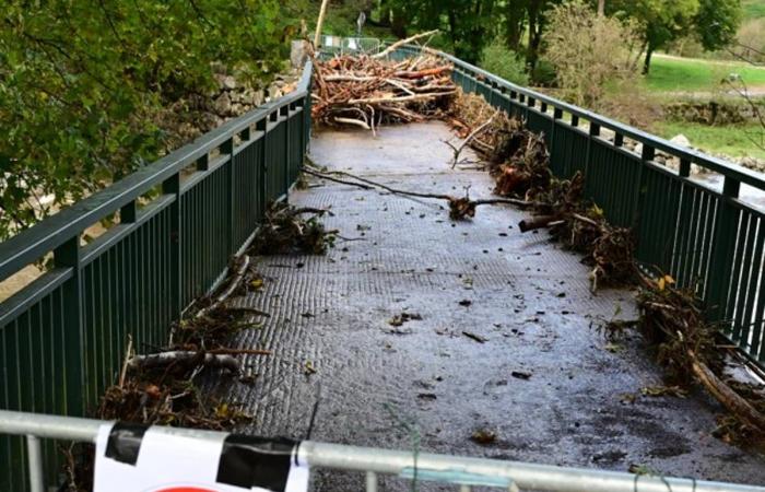 Ces ponts et passerelles disparus après les inondations en Haute-Loire