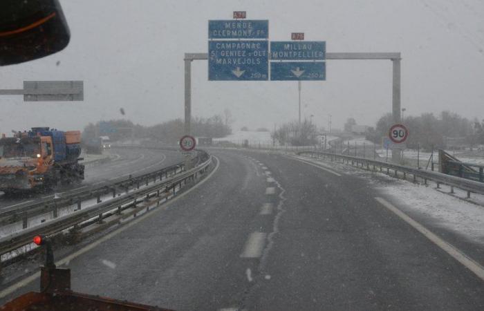 les routes de Lozère prêtes à affronter la neige et le froid