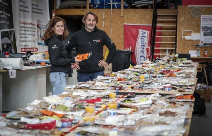 que mangera le skipper rochelais Yannick Bestaven pendant le Vendée Globe ?