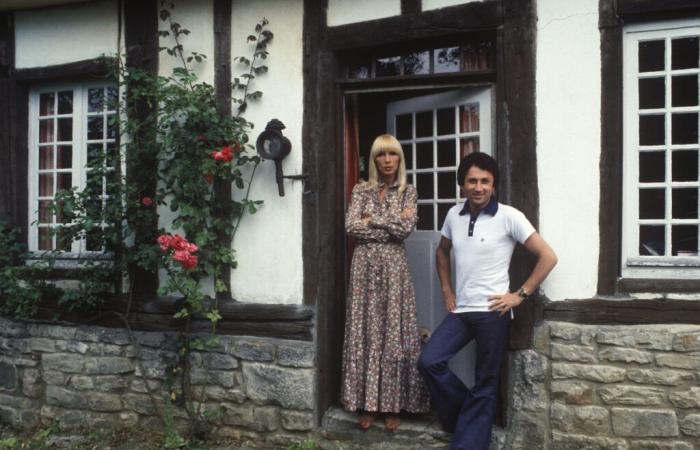 comment était sa maison en Normandie avec Dany Saval ?