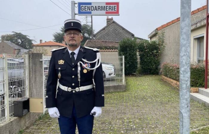 Le major Targe prend officiellement la direction de la brigade de gendarmerie de Montrevault-sur-Èvre