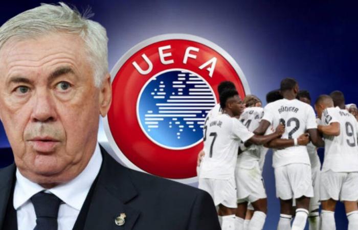 L’UEFA avance la composition d’Ancelotti contre Milan : surprise au milieu de terrain