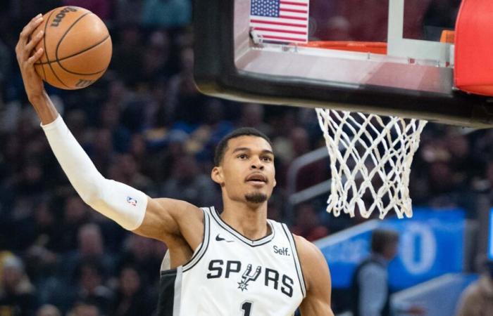 Le Alley-Oop Dunk de Victor Wembanyama est devenu viral dans le match Spurs-Clippers