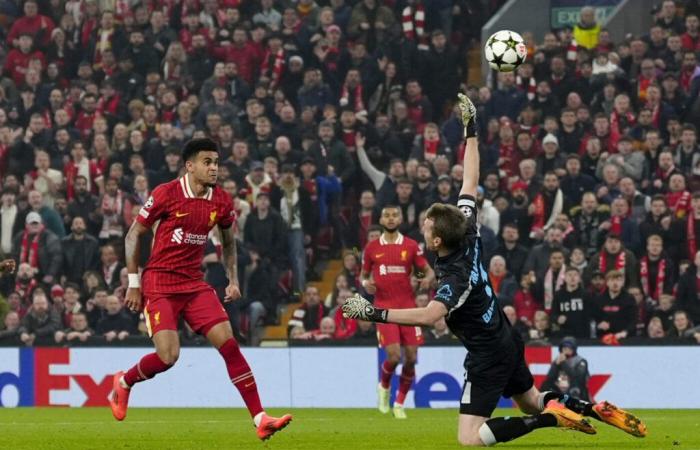 Liverpool et Luis Diaz quatre à quatre contre Leverkusen – C1 – J4 – Liverpool-Bayer Leverkusen (4-0)