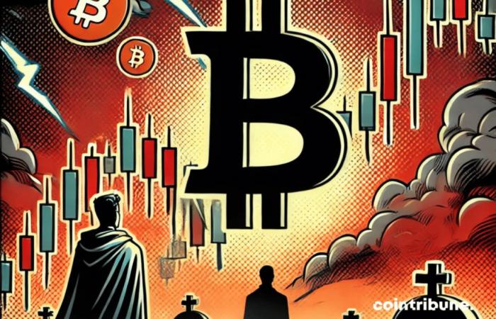 Fin de la hausse pour Bitcoin ? Un signal redouté apparaît dans les charts