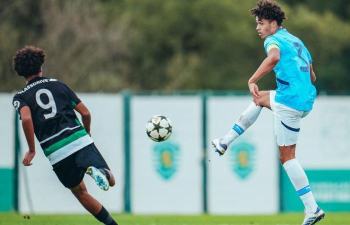 City, à 10, s’incline face à la défaite de l’UEFA Youth League face au Sporting CP