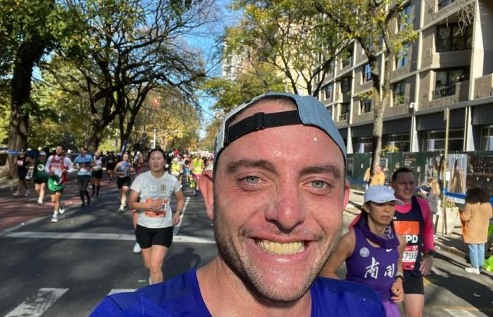 Bastien Caraccioli, amputé du bras gauche, a terminé le marathon de New York