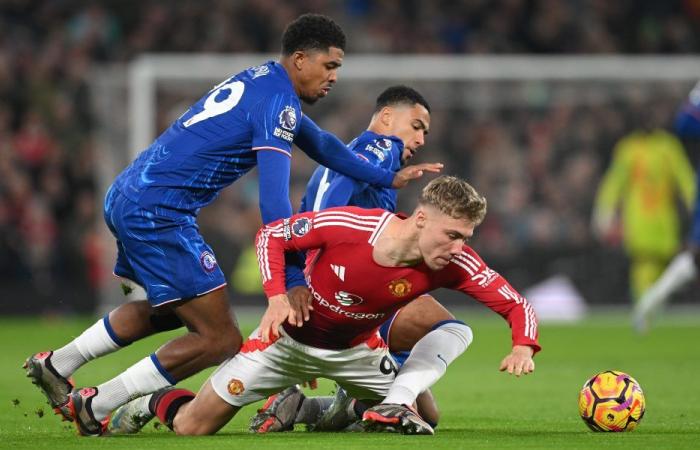 Levi Colwill exprime sa frustration après le match nul de Chelsea contre Manchester United