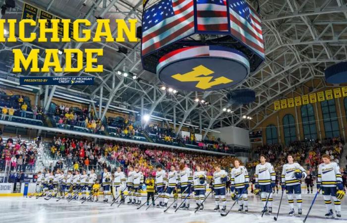 Michigan Athletics et Learfield Studios ajoutent le hockey à la collection de contenu numérique créée par le Michigan