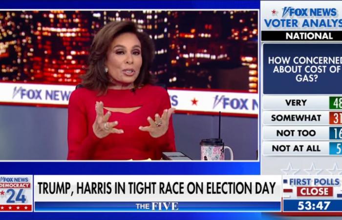 Jeanine Pirro de Fox News admet qu’elle est « nerveuse » Harris va gagner