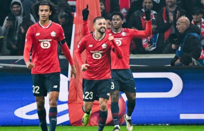 Lille devant la Juventus à la pause, Monaco tient le nul à Bologne