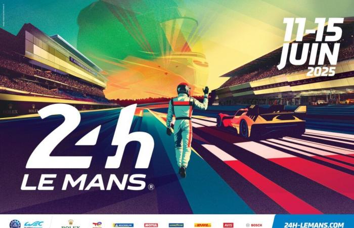 24 Heures du Mans 2025 – L’ACO dévoile l’affiche de la 93e édition