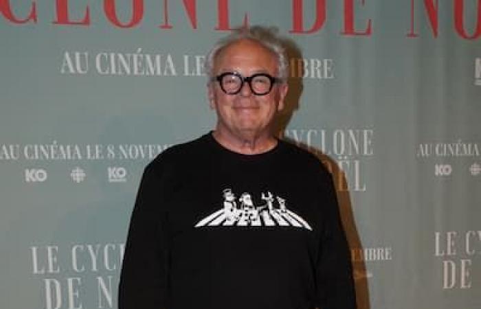 [PHOTOS] Rare sortie publique de Christine Beaulieu et Roy Dupuis sur le tapis rouge du film “Le Cyclone de Noël”