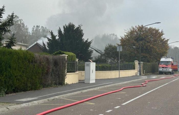 Une maison prend feu à Soudron, au sud-ouest de Châlons