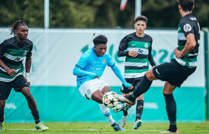 City, à 10, s’incline face à la défaite de l’UEFA Youth League face au Sporting CP