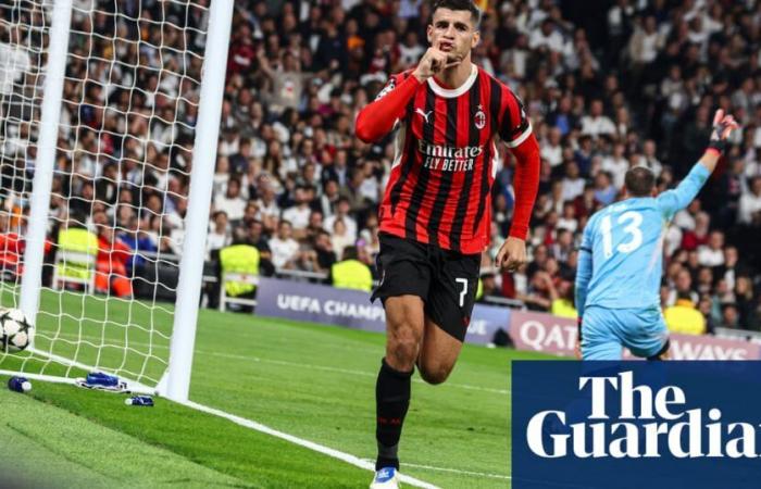 Álvaro Morata fait taire le Bernabéu alors que Milan profite du malaise du Real Madrid