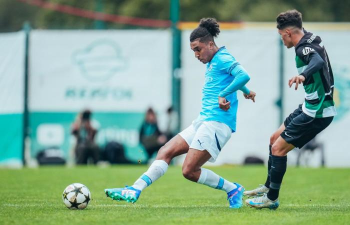 City, à 10, s’incline face à la défaite de l’UEFA Youth League face au Sporting CP