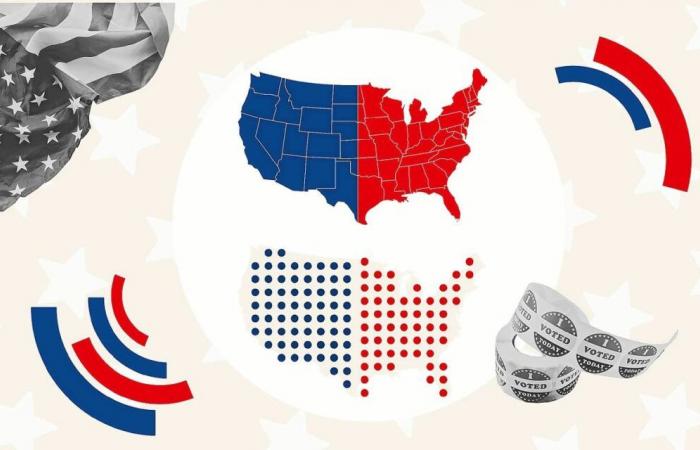 Découvrez les résultats de l’élection présidentielle aux Etats-Unis en direct