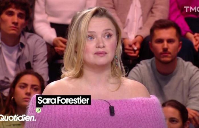 Sara Forestier révèle dans Quotidien la manie dégoûtante d’un acteur avec qui elle a tourné